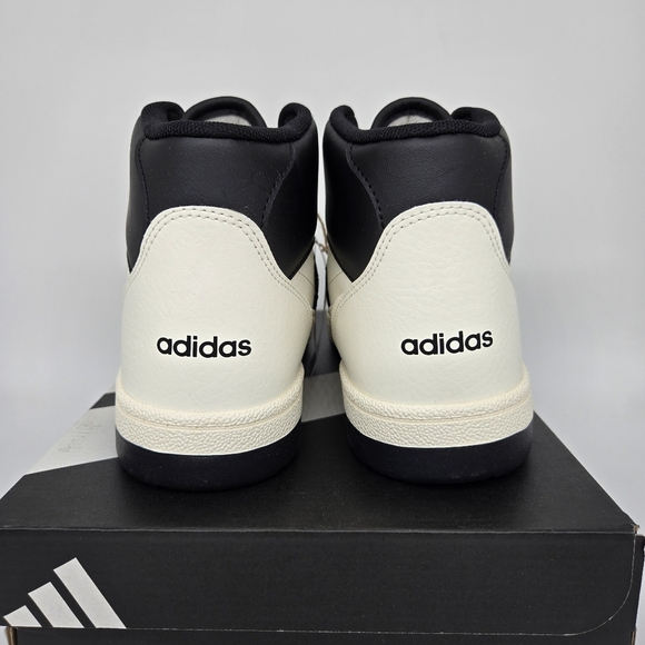 New Adidas Break Start Mid 'White Black' Women's Shoes Size 8 - Picture 4 of 8